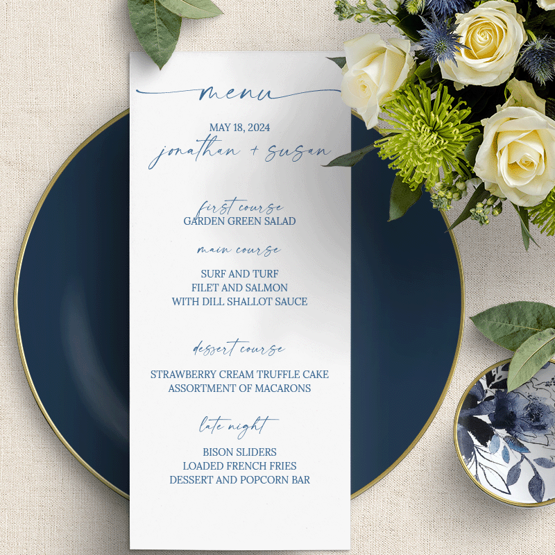 Easy Flourish Menu