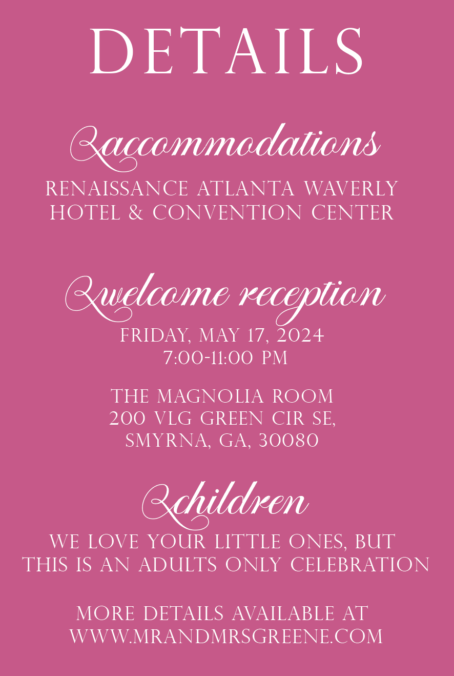 Bold Statements Wedding Invitation Suite