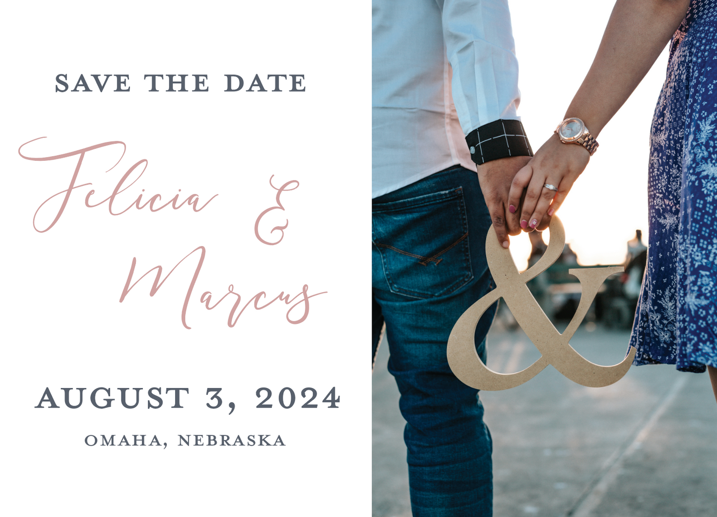 A Little Charm Save the Date